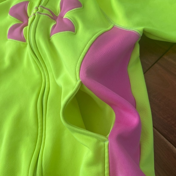 Under Armor Girls Full Zip Hoodie Size 6X - Picture 9 of 9